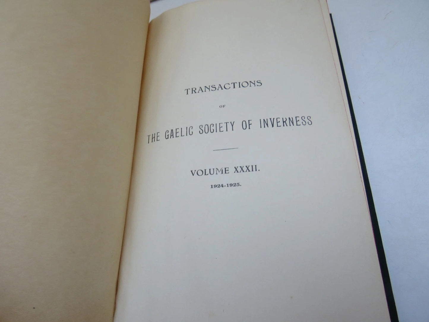 Transactions of the Gaelic Society of Inverness Vols XXX & XXXII, Book Image 5