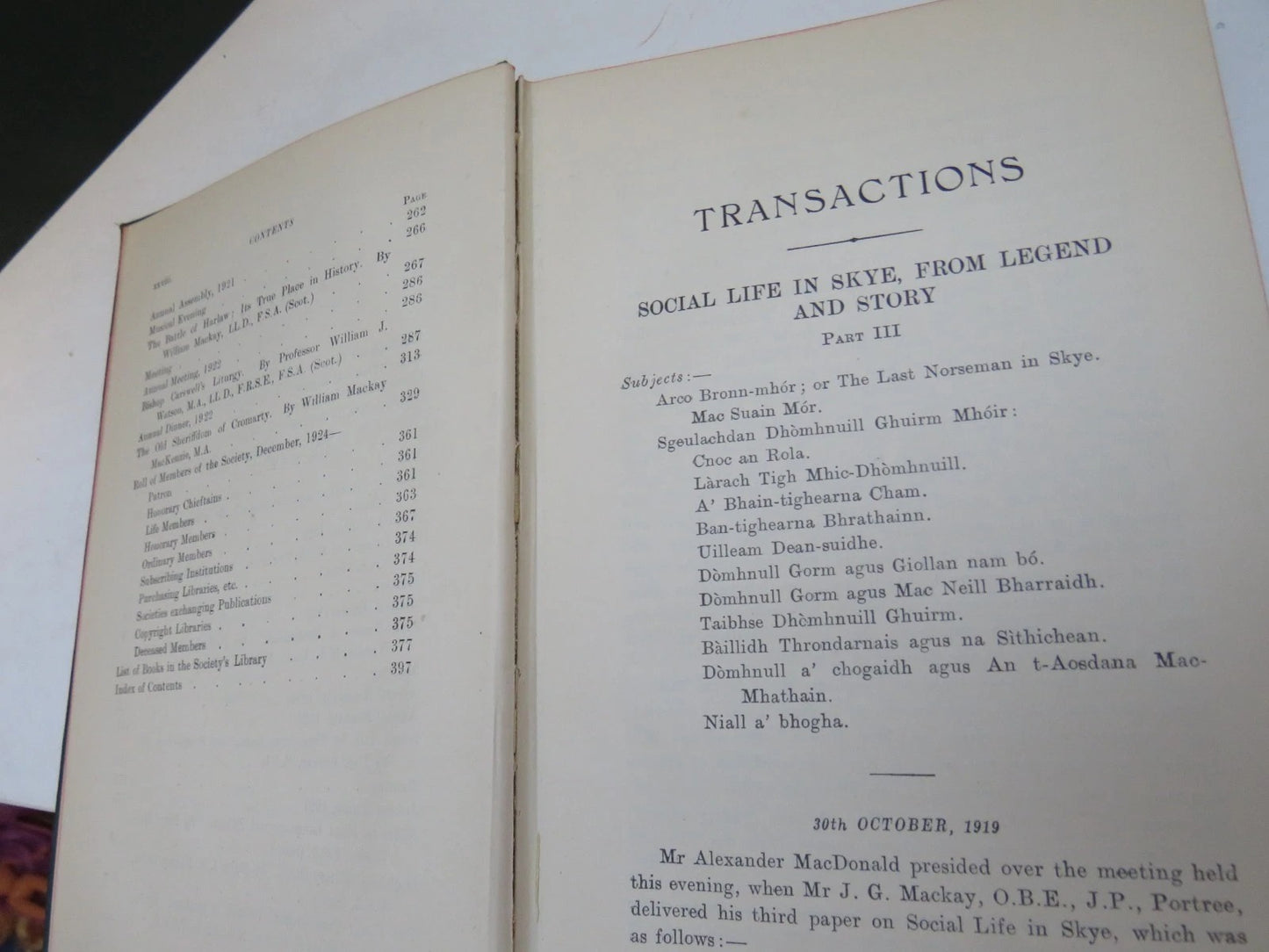 Transactions of the Gaelic Society of Inverness Vols XXX & XXXII, Book Image 4