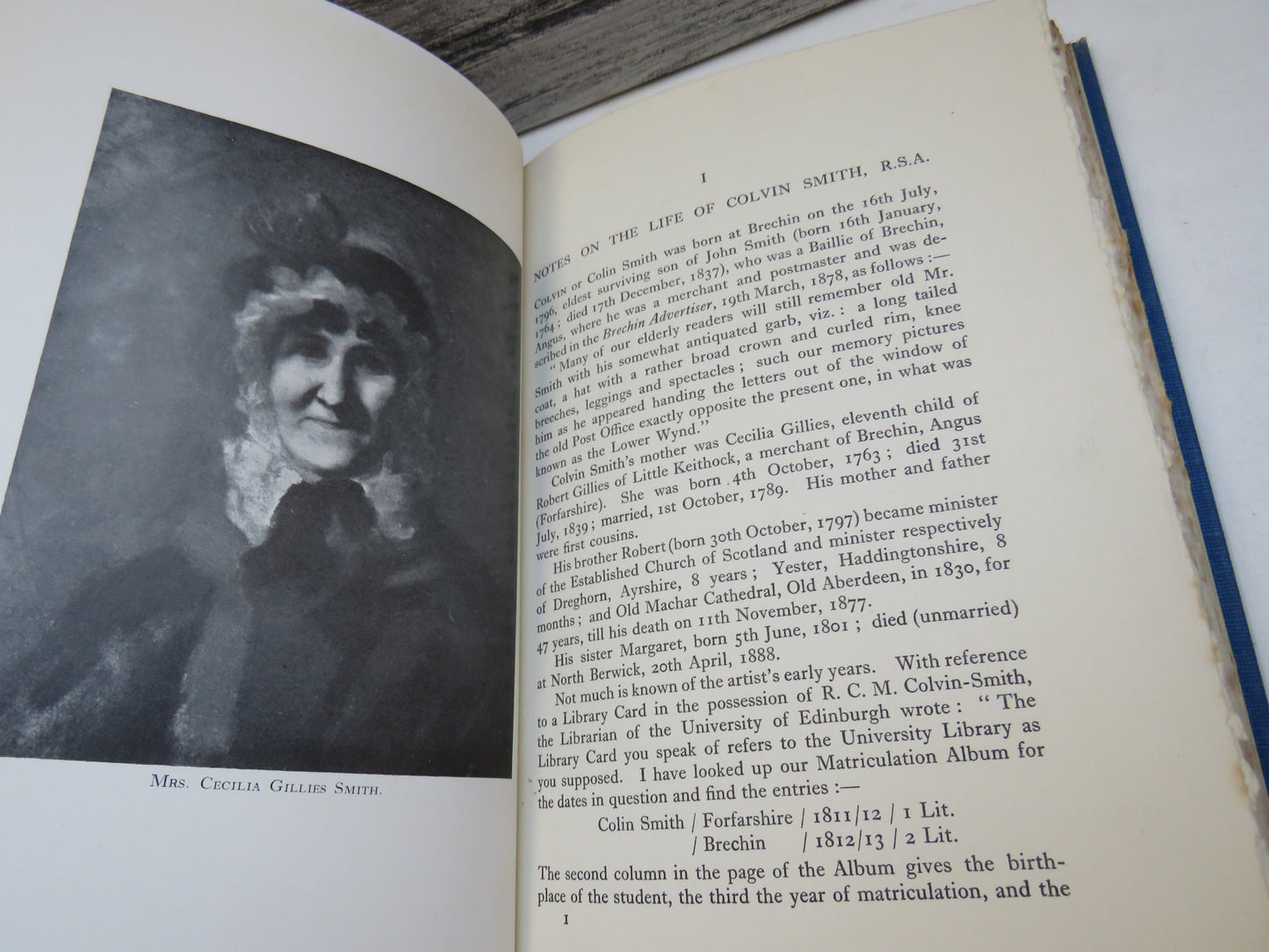 The Life and Works of Colvin Smith, R.S.A. 1796-1875 By R. C. M. Colvin-Smith 1939