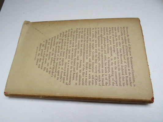 Modern Language Studies Herder By A. Gillies 1945