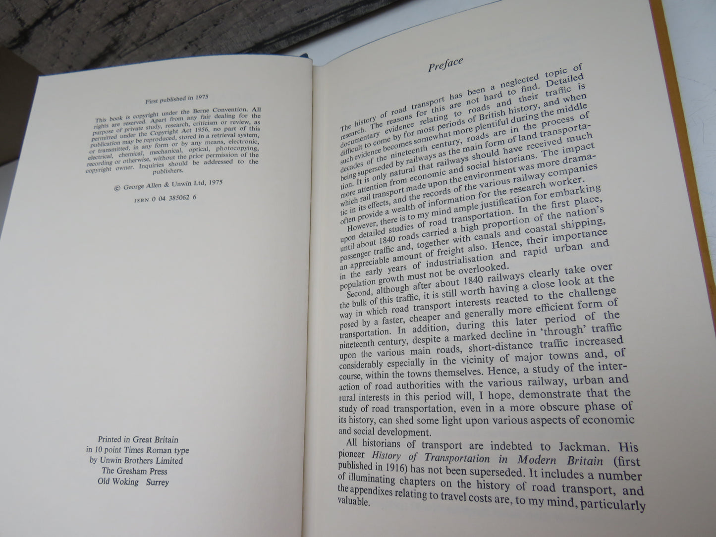 Road Transport In Cumbria In The Nineteenth Century By L.A. Williams 1975