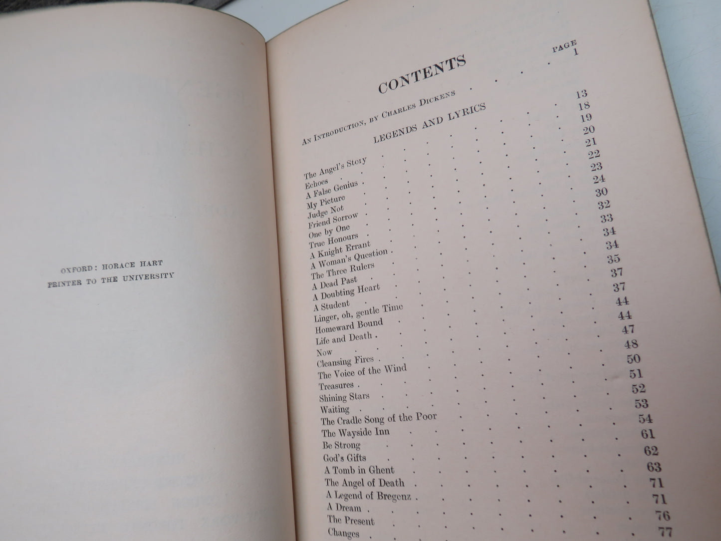 Legends and Lyrics Together With a Chaplet of Verses By Adelaide Anne Procter 1914