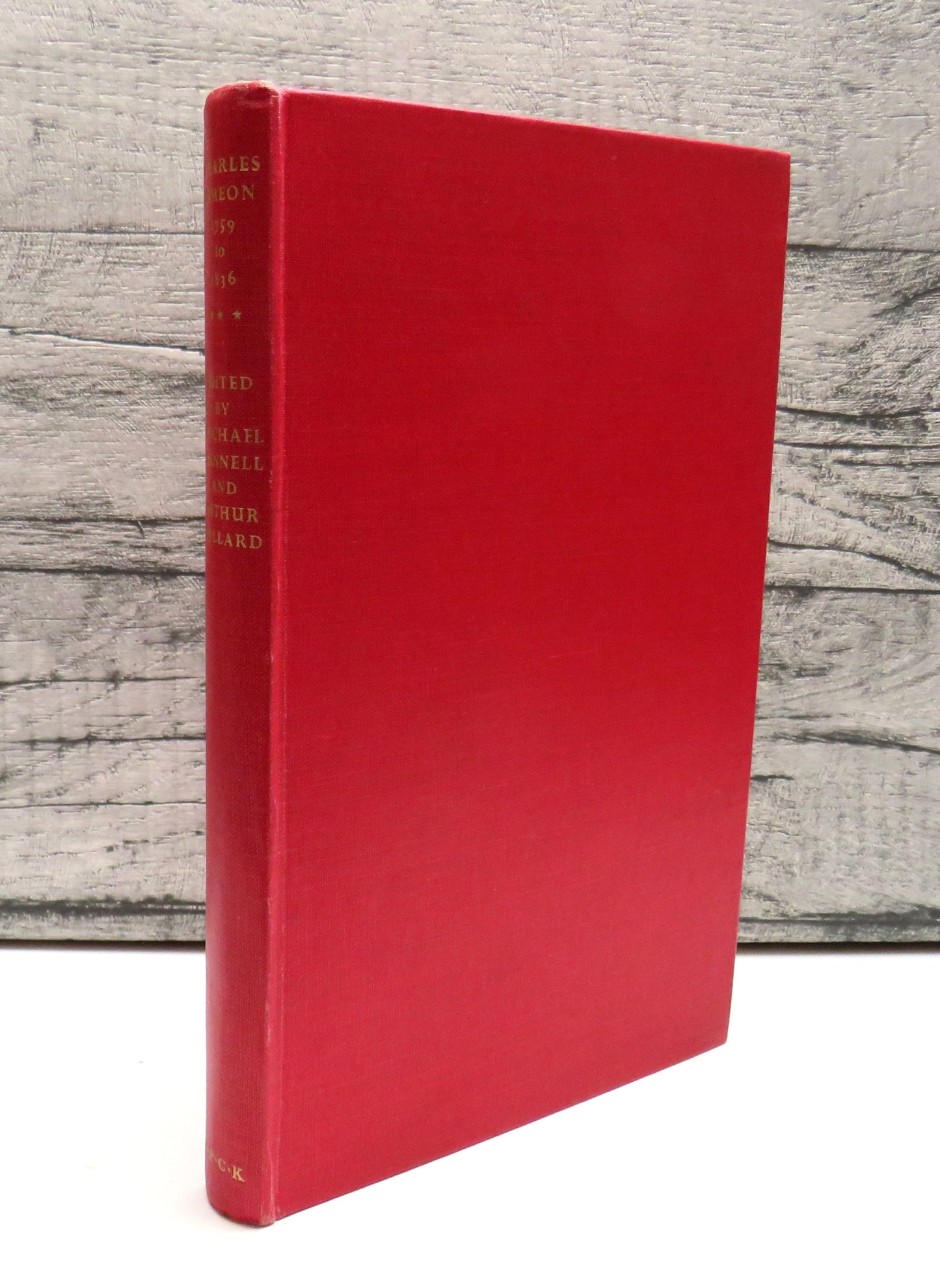 Charles Simeon (1759-1836) Essays Written In Commemoration On His Bi-Centenary By Members of the Evangelical Fellowship For Theological Literature Edited By Arthur Pollard and Michael Hennell 1959