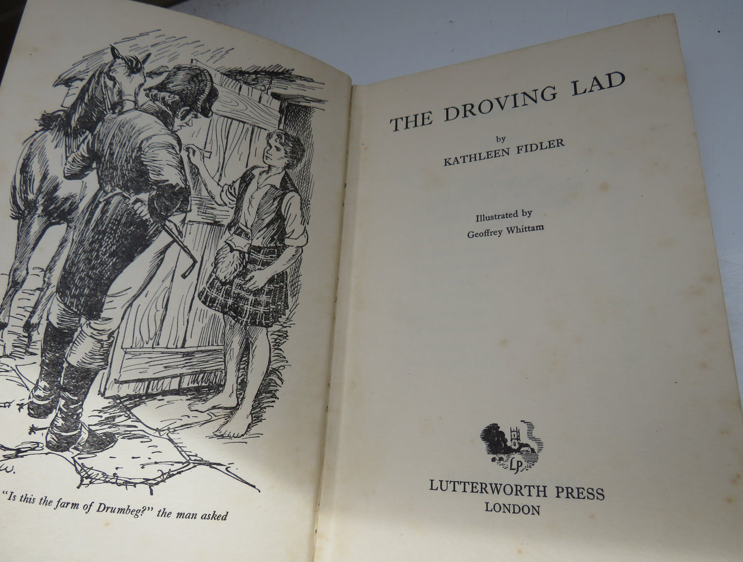 The Droving Lad by Kathleen Fidler, 1955