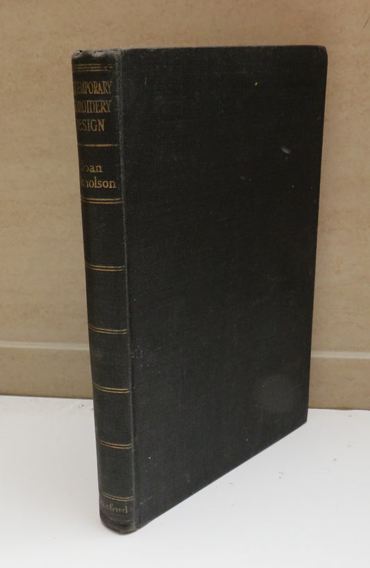 Contemporary Embroidery Design by Joan Nicholson, 1954