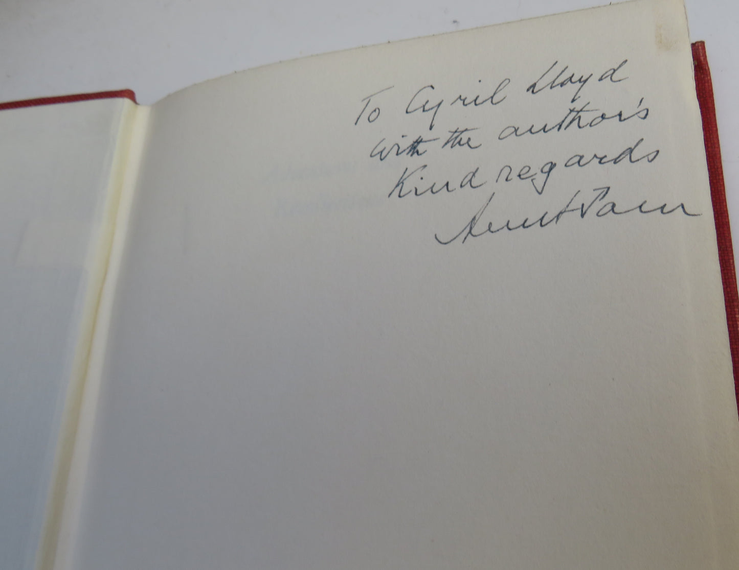 Adventures and Recollections by Albert Pam, 1945, Signed Copy