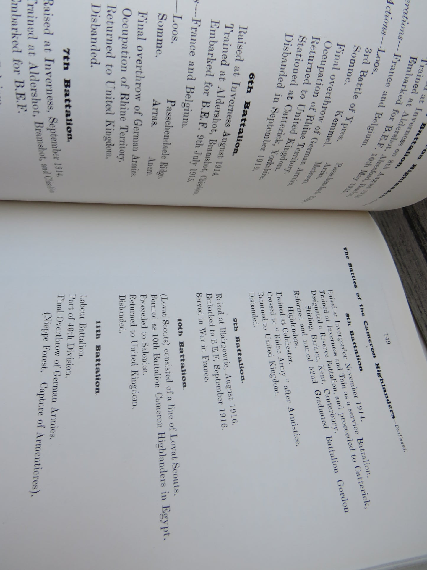 The Sword of the North Highland Memories of the Great War By Dugald MacEchern 1923