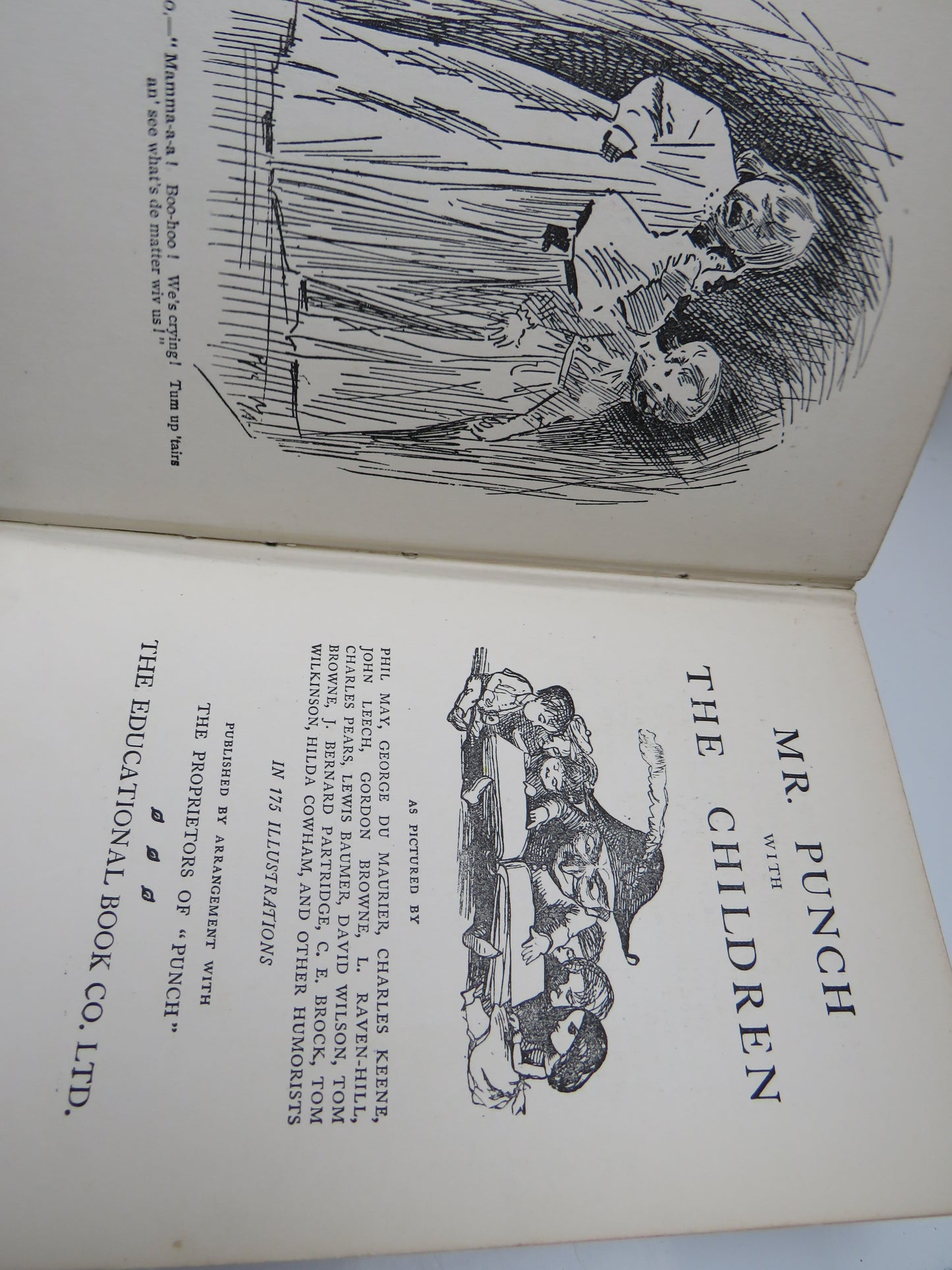 Punch Library Of Humour 6 Volumes Inc Punch At The Seaside, In Wig & Gown, Book of Sports, Scottish Humour, With The Children, In Bohemia