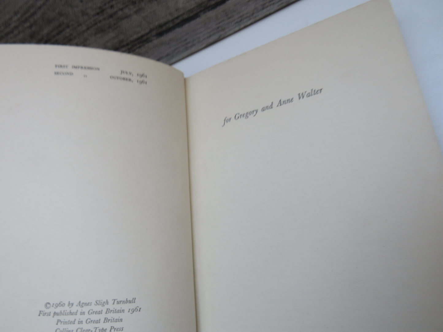 The Nightingale By Agnes Sligh Turnbull 1961