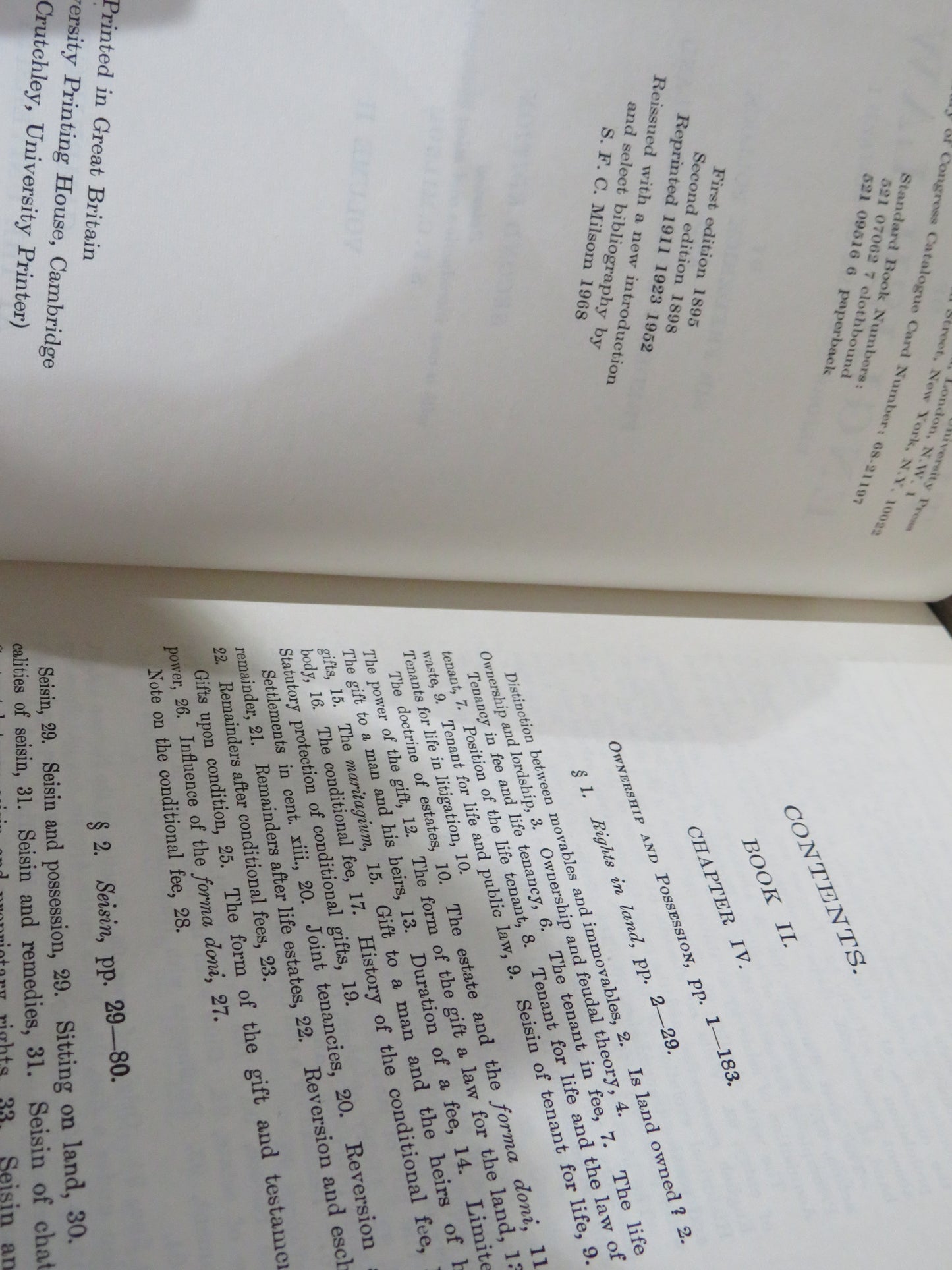 Vintage Book of 'the history of english law before the time of edward i by sir frederick pollock and frederic william maitlan