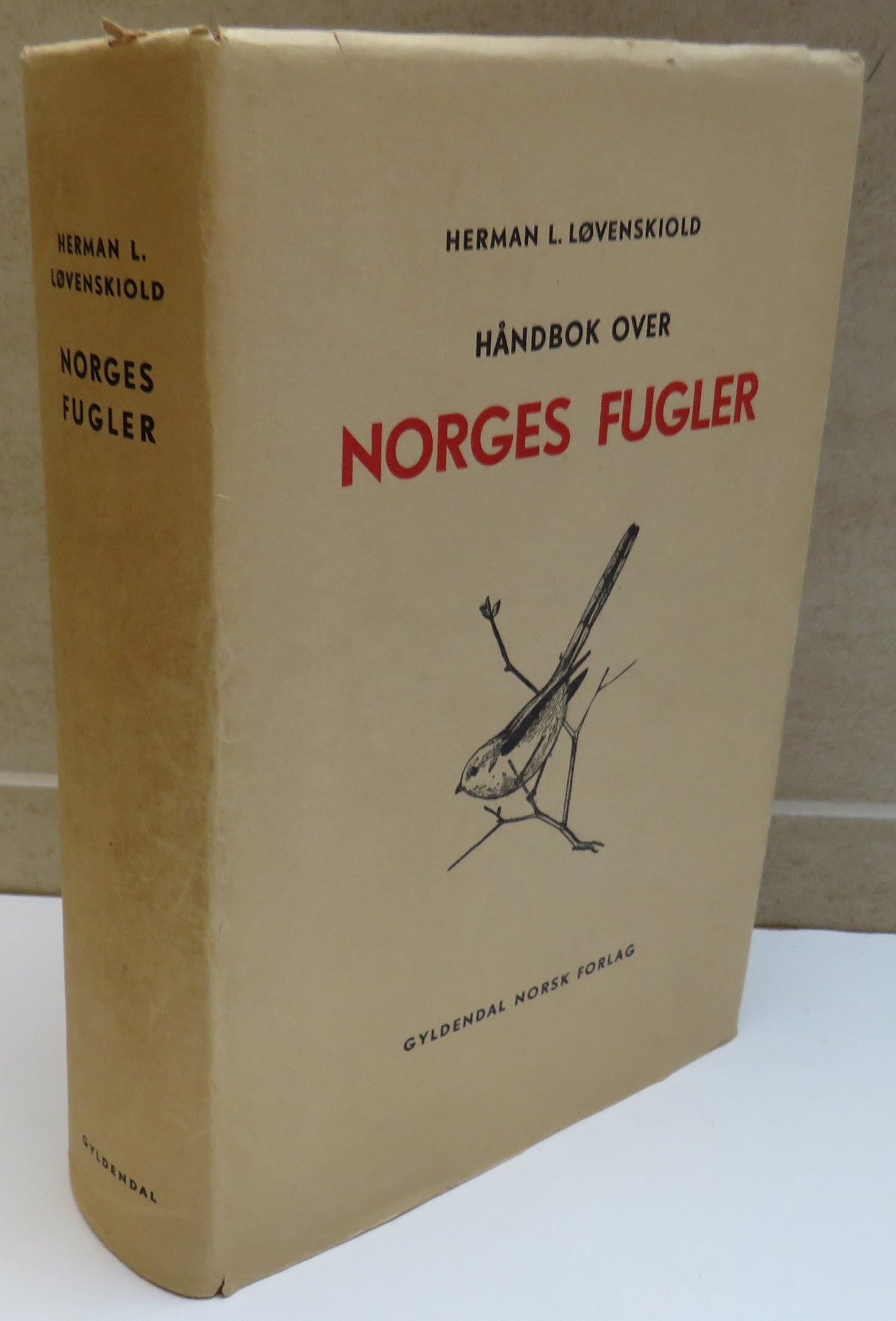 Handbok Over Norges Fugler By Herman L. Lovenskiold 1947