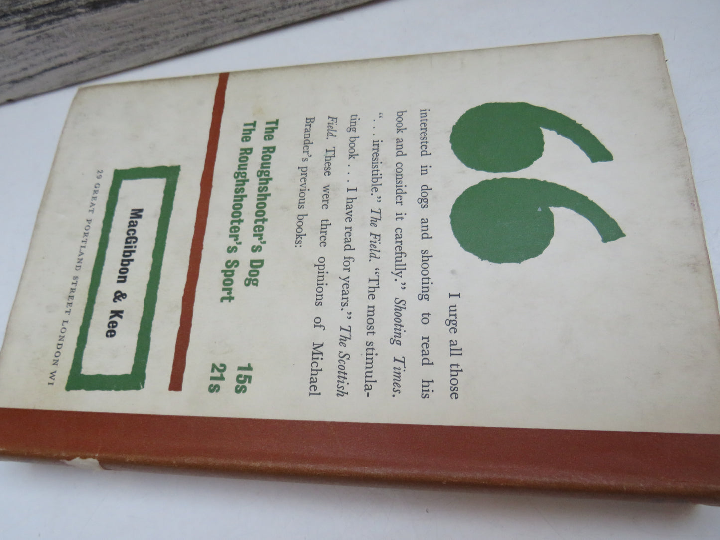 Soho For The Colonel On The Trail of Colonel Thornton By Michael Brander 1961