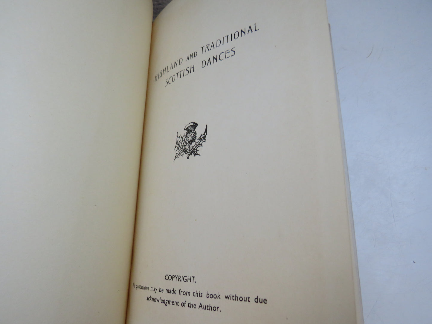 Highland and Traditional Dances By D. G. Maclennan 1950