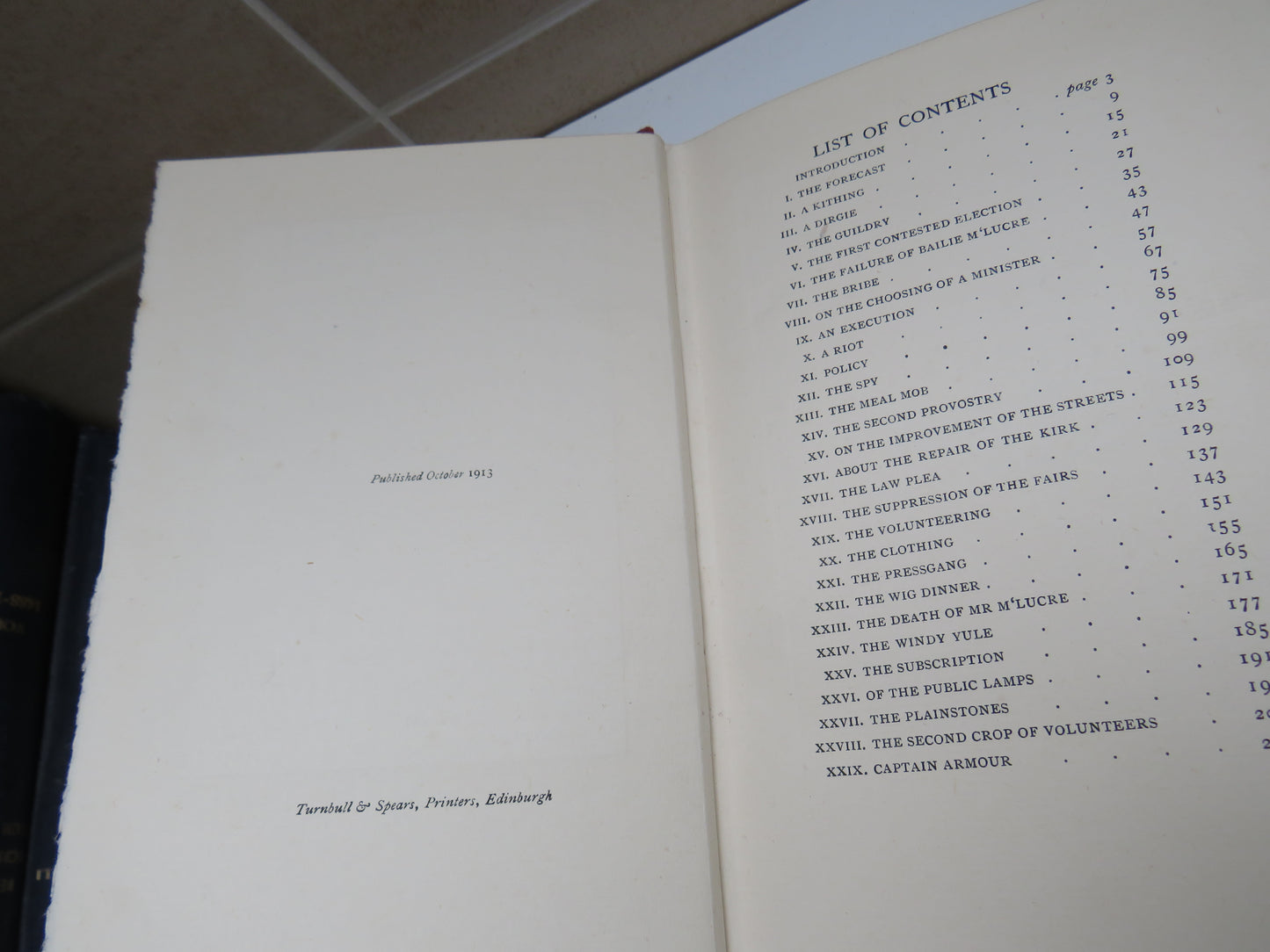 The Provost By John Galt Illustrated In Colour By John M.Aiken 1913