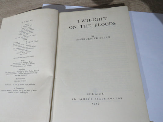 Twilight On The Floods By Marguerite Steen 1949