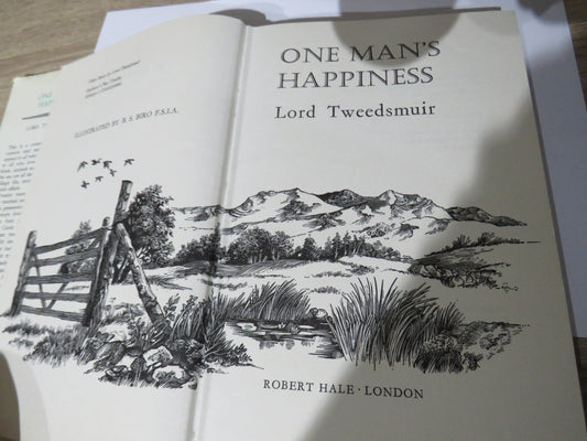 One Man's Happiness By Lord Tweedsmuir 1969