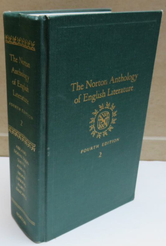 The Norton Anthology of English Literature Fourth Edition Volume 2 1979