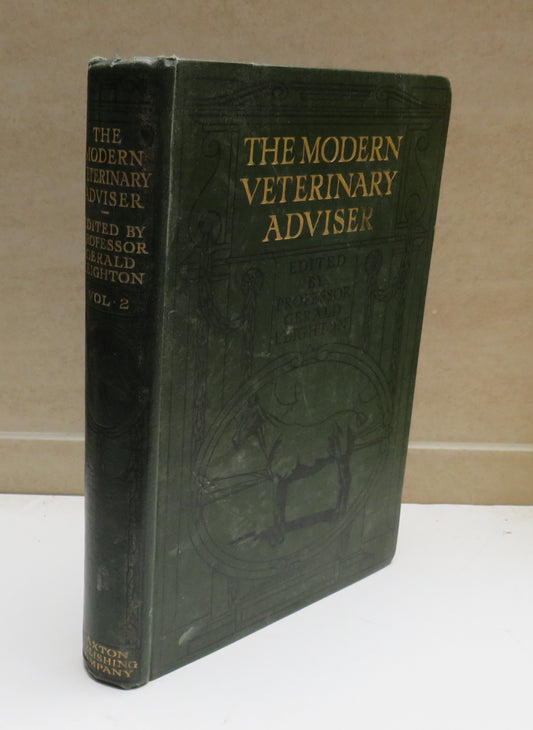 The Modern Veterinary Adviser The Horse Edited By Professor Gerald Leighton Vol II