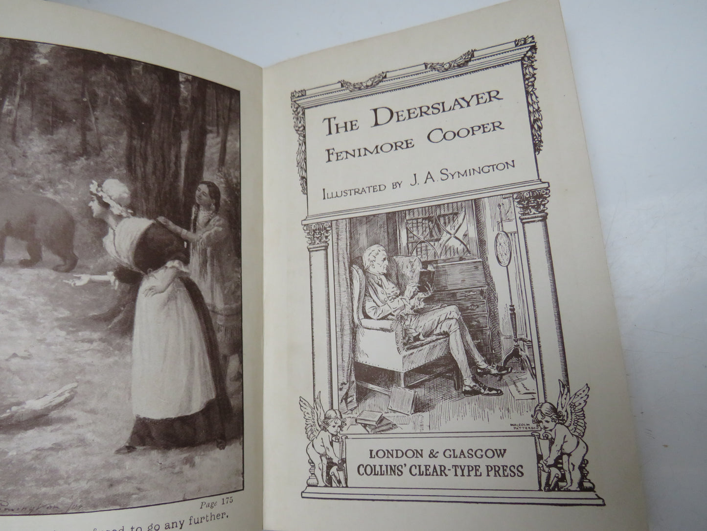 The Deerslayer Fenimore Cooper Illustrated By J.A. Symington