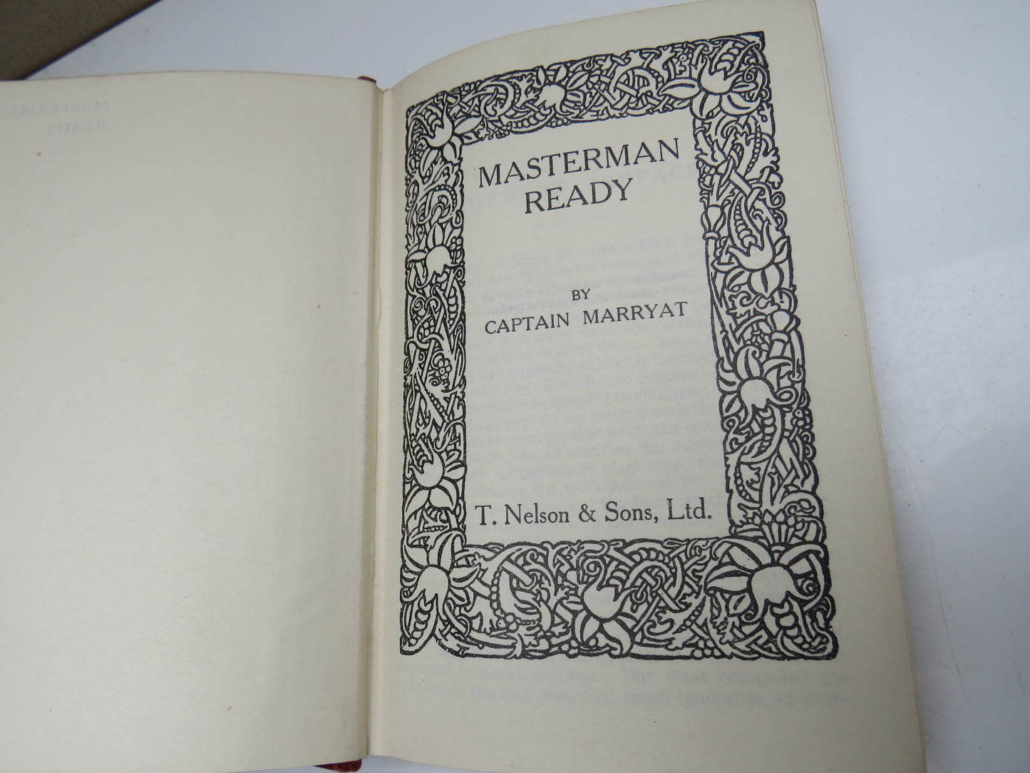 Masterman Ready By Captain Marryat