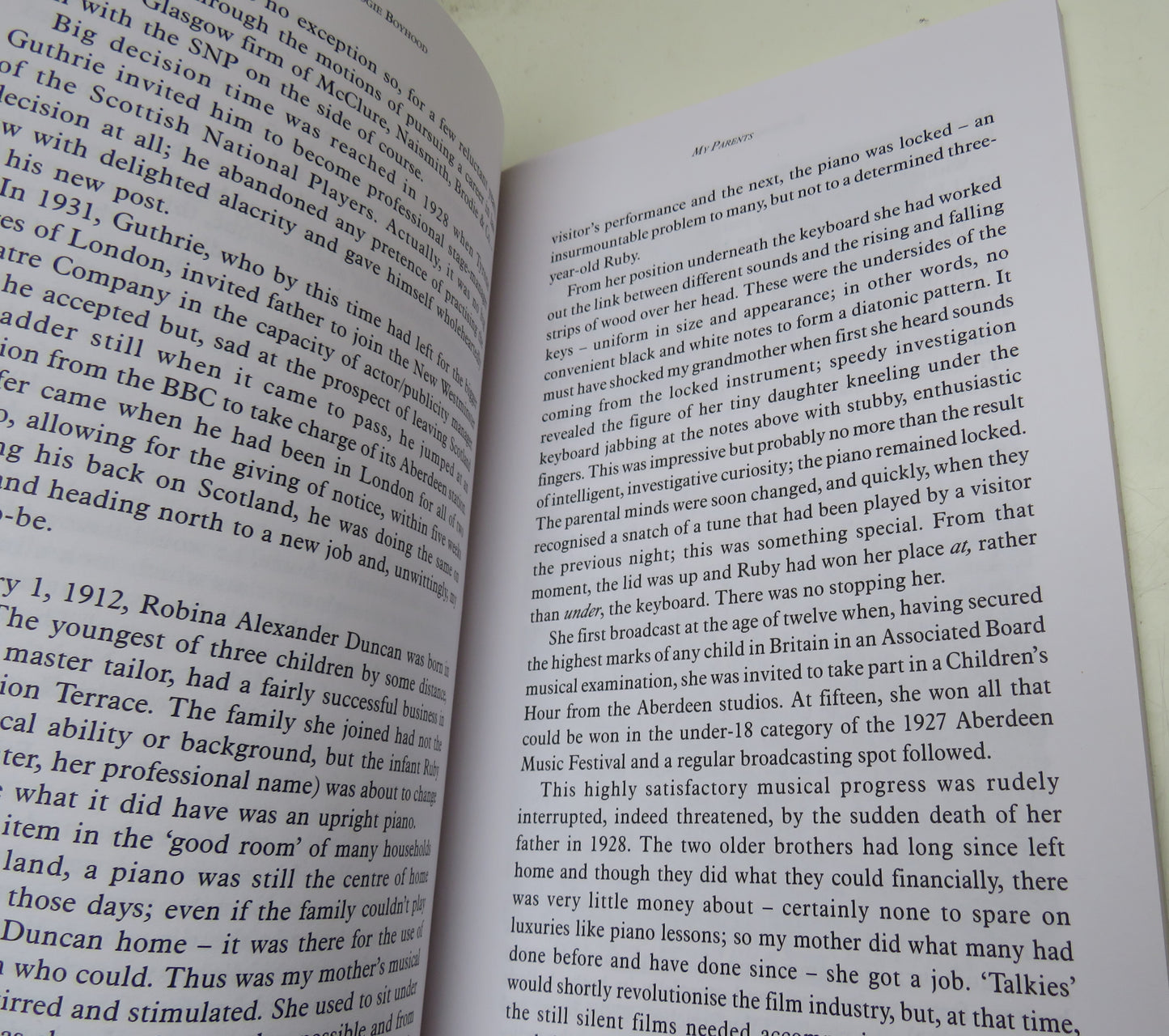 Blairlogie Boyhood By Robin A. Kelsall 1999 Author Signed