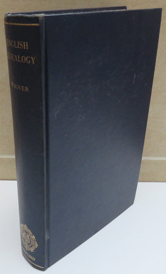 English Genealogy by Anthony Richard Wagner 1960