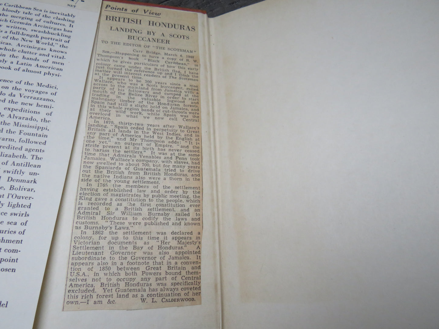 Caribbean, Sea of the New World by German Arciniegas, 1946