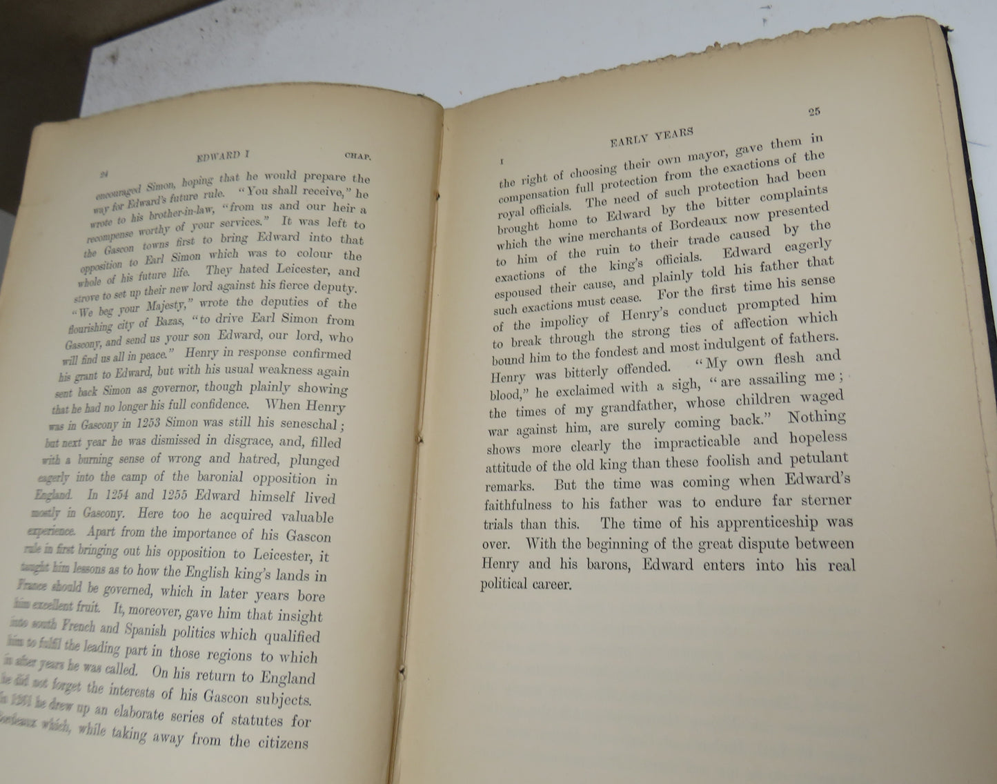 Edward The First By Professor T.F. Tout 1893