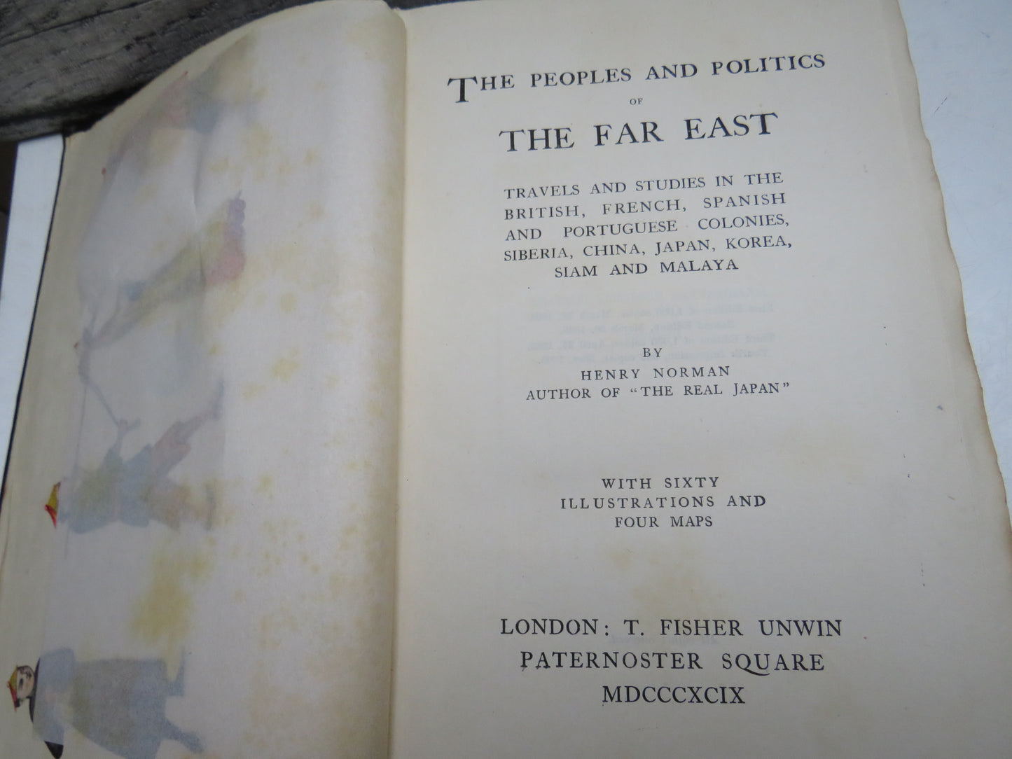 The Peoples and Politics of The Far East by Henry Norman, 1899