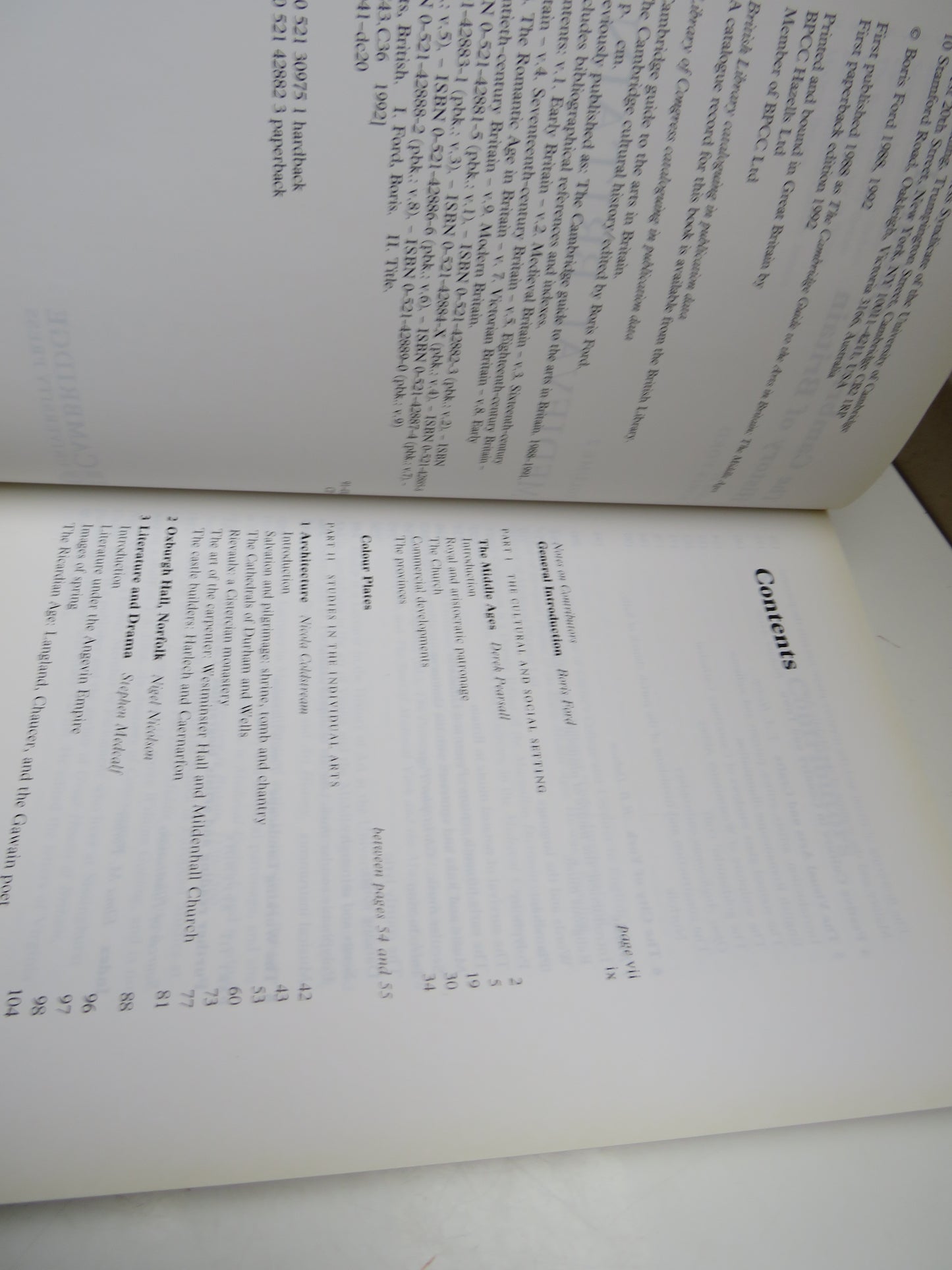 The Cambridge Cultural History of Britain Volume 2 Medieval Britain