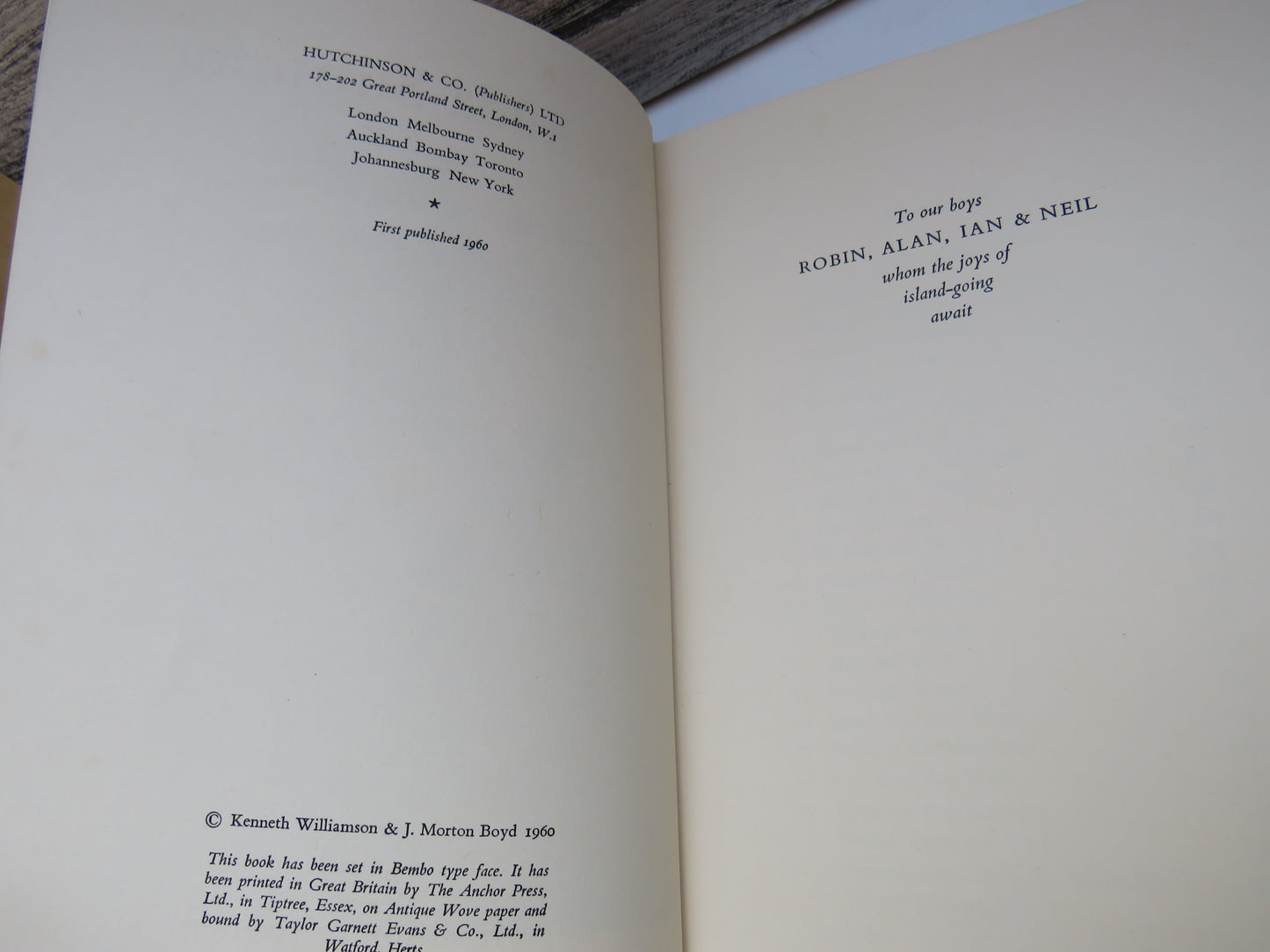 St. Kilda Summer By Kenneth Williamson & J. Morton Boyd 1960