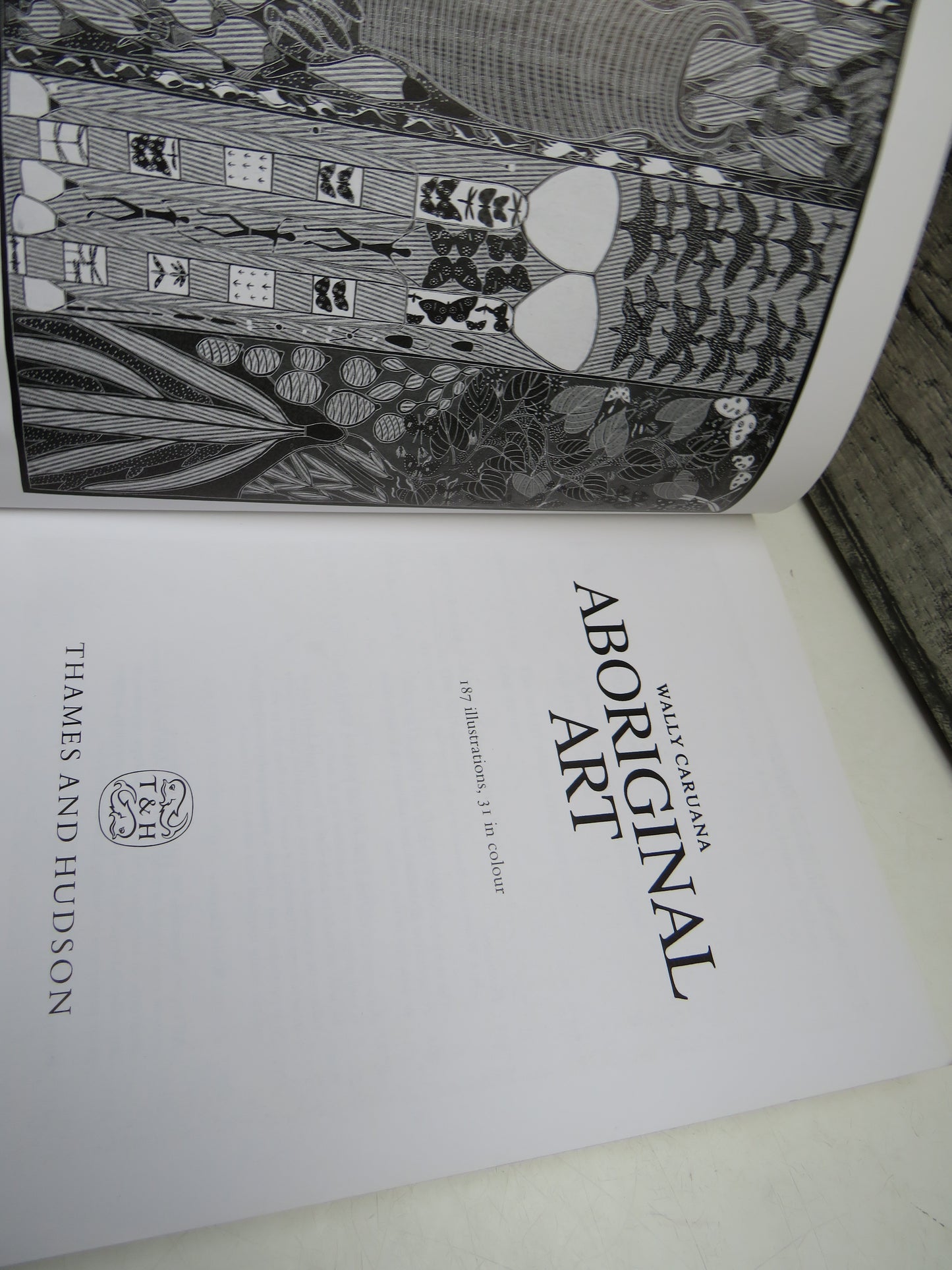 Aboriginal Art by Wally Carunana, 1993, Vintage Art Book