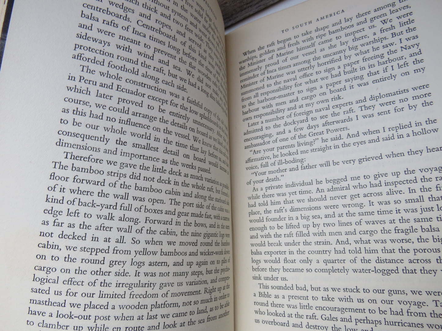 The Kon-Tiki Expedition By Raft Across The South Seas By Thor Heyerdahl Translated By F. H. Lyon 1950