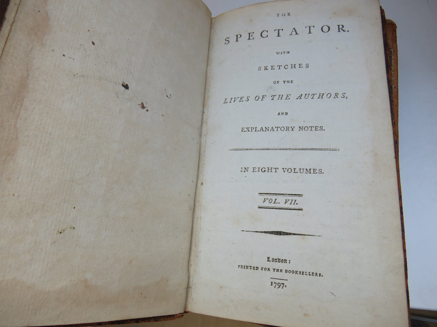 9 Volumes of The Works of William Makepeace Thackeray London Edition
