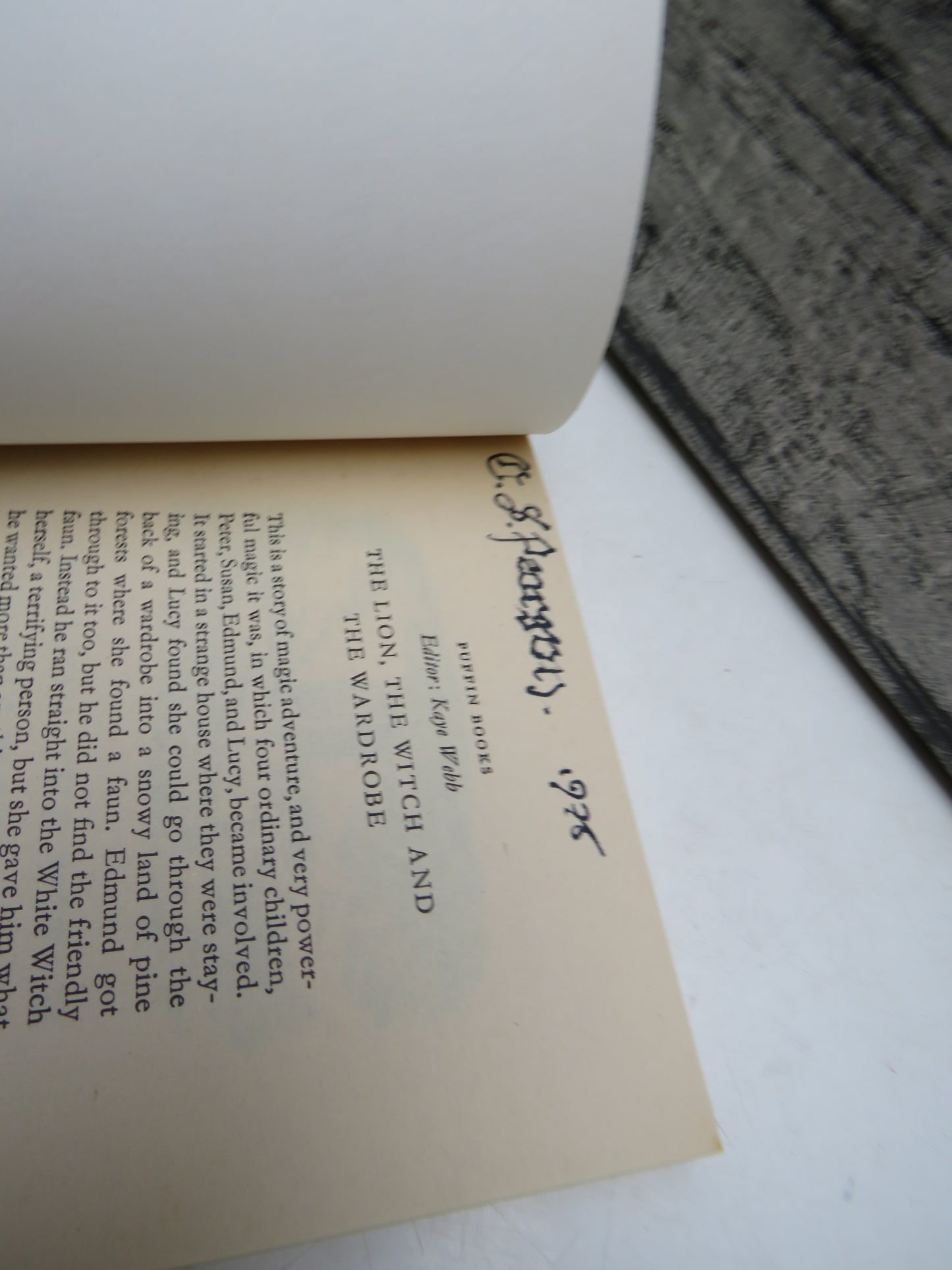 The Complete Chronicles of Narnia by C. S. Lewis, 1974