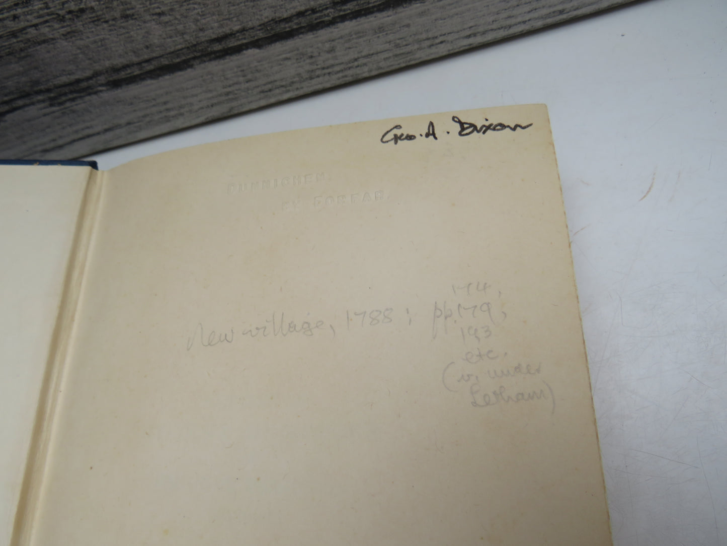 Letters of George Dempster To Sir Adam Fergusson 1756-1813 With Some Account Of His Life Edited by James Fergusson 1934