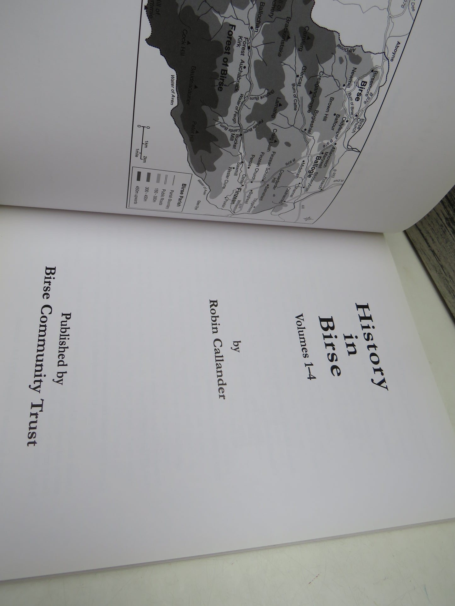 History In Birse Volumes 1-4 By Robin Callander 2000