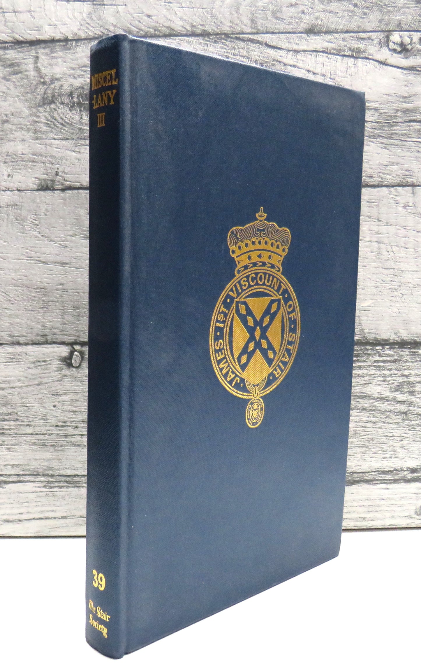The Stair Society Miscellany Three By Various Authors Edited By Professor W. M. Gordon 1992