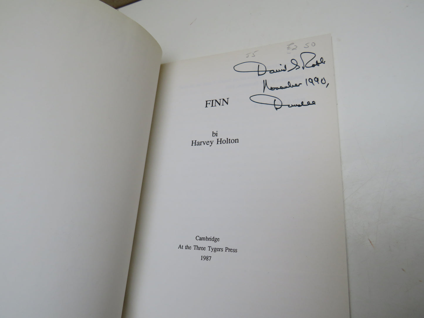 Finn By Harvey Holton 1987