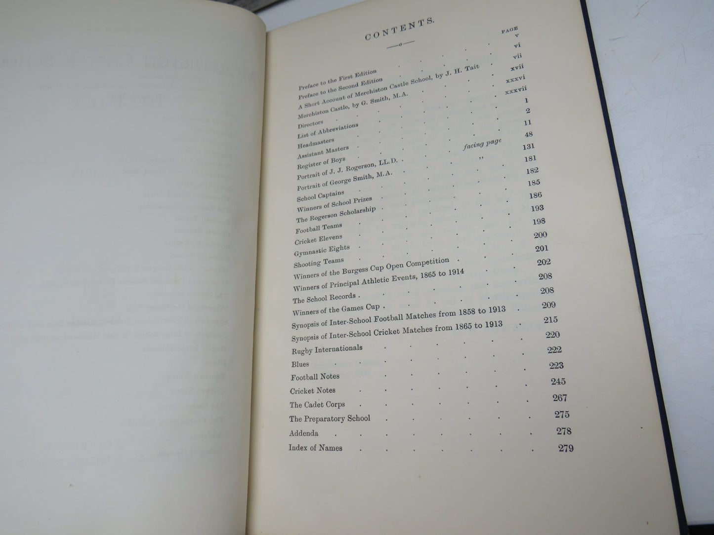 Merchiston Castle School Register 1833 to 1913