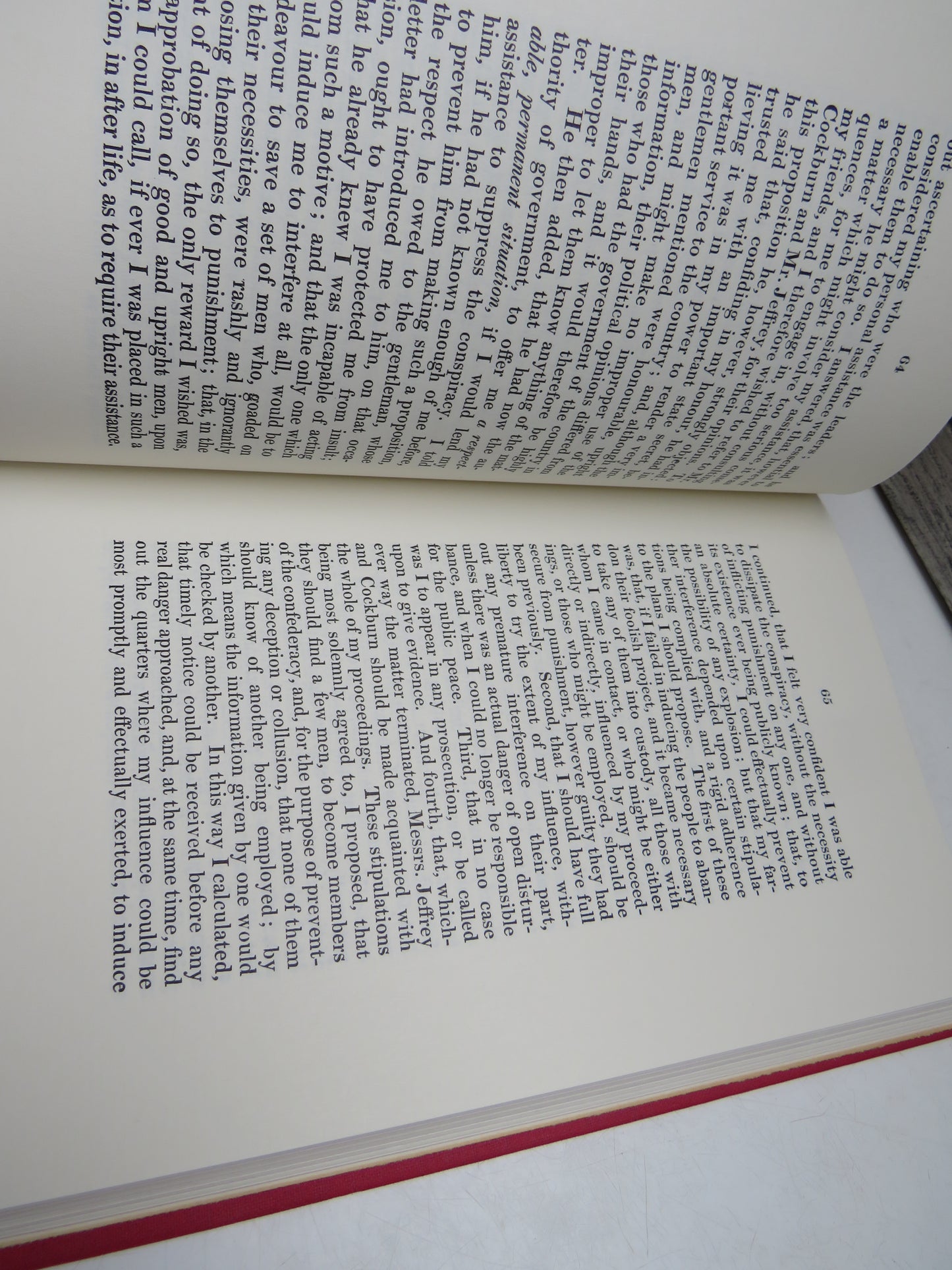 Narrative of The Condition Of The Manufacturing Population and the Proceedings of Government Which Lead To The State Trials In Scotland By Alexander B. Richmond (1824) 1971 Reprint