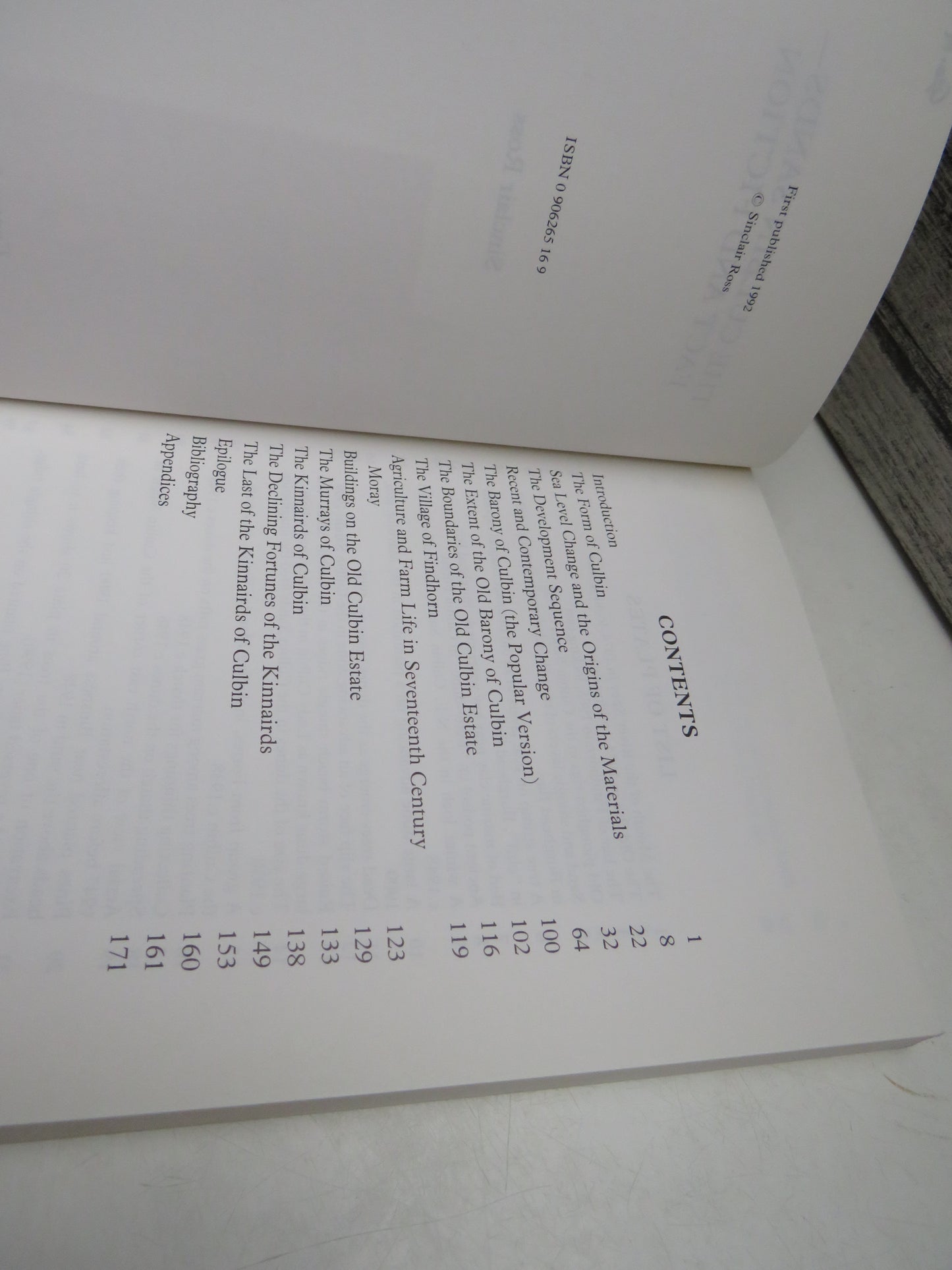 The Culbin Sands Fact and Fiction By Sinclair Ross 1992
