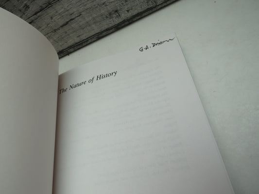 The Nature of History By Arthur Marwick 1989