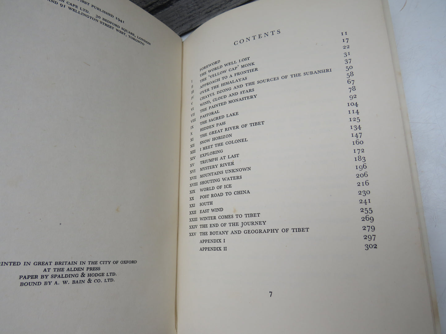 Assam Adventure by F. Kingdon Ward (Travel & Exploration Book, 1941)