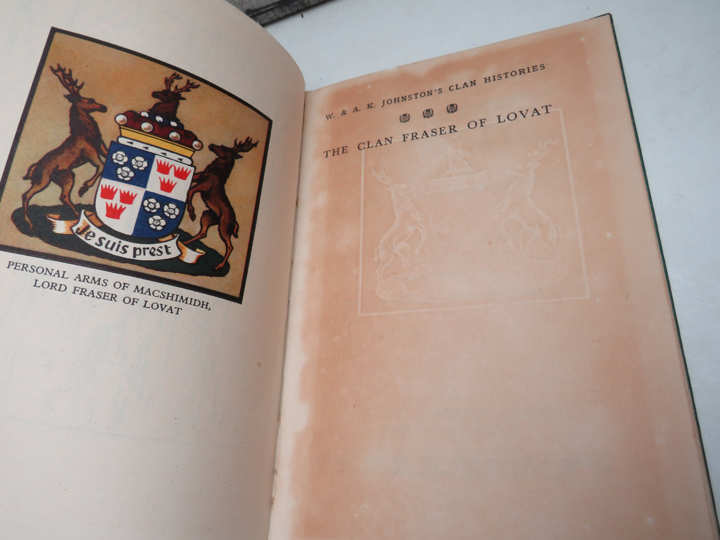 The Clan Fraser Of Lovat By C.I. Fraser of Reelig 1952
