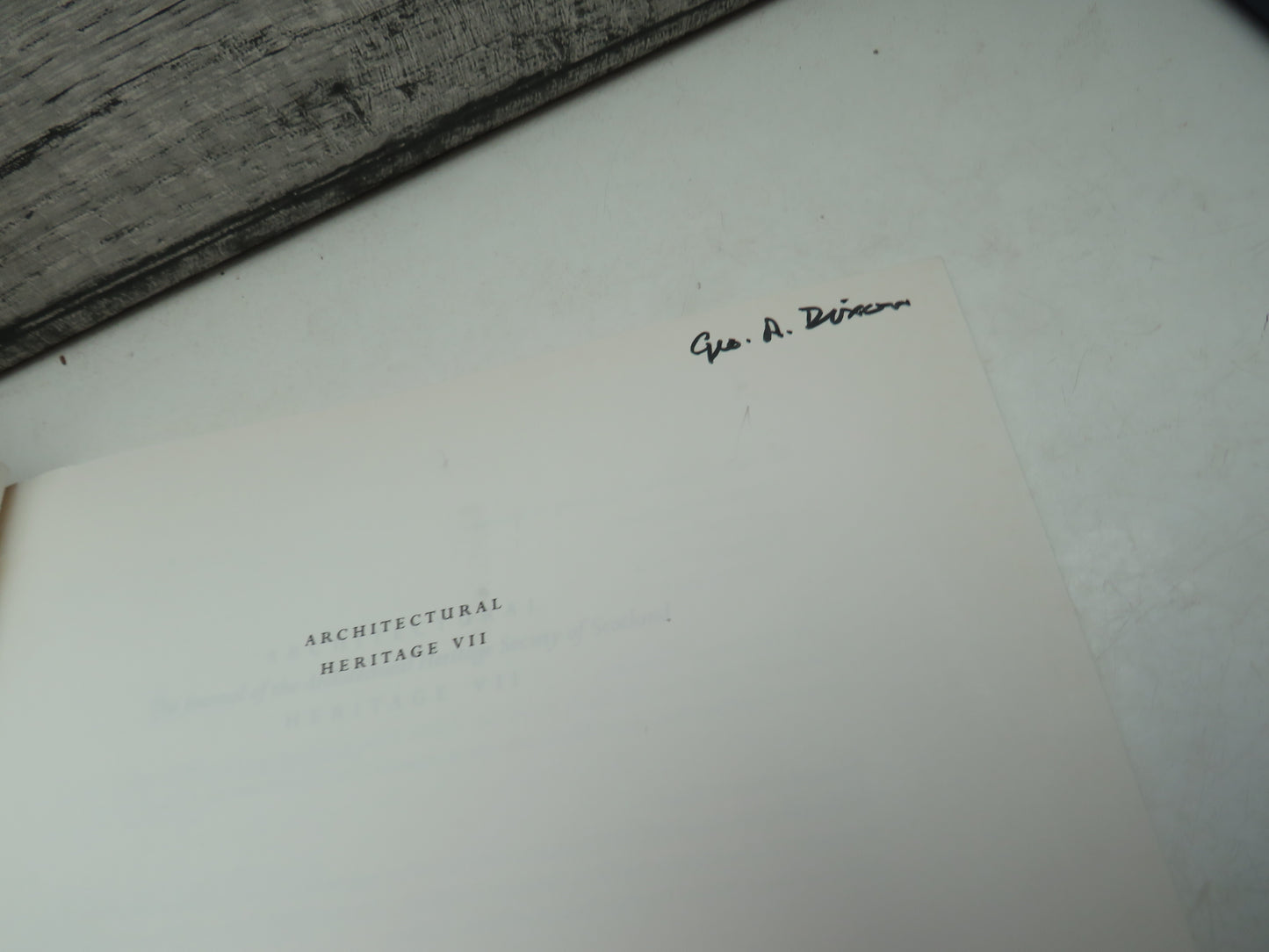 Preserving Scottish Architects' Papers Attic To Archive 1996