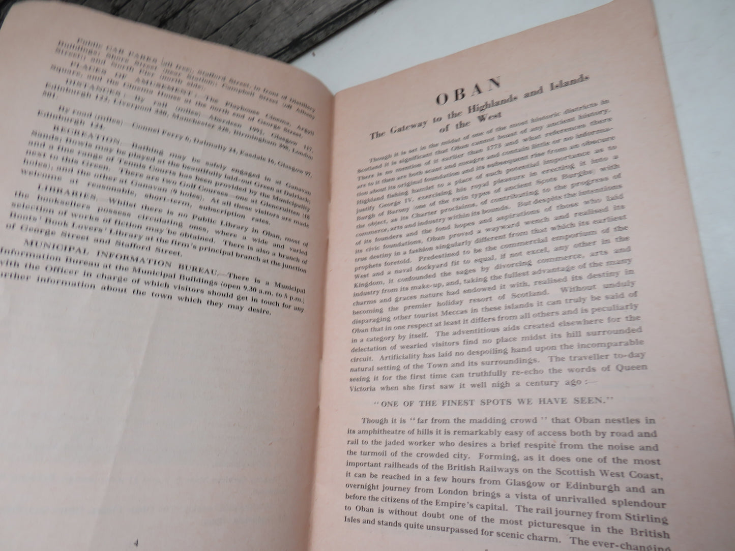 MacDonald's Guide To Oban And The District Around By J. W. N. Black