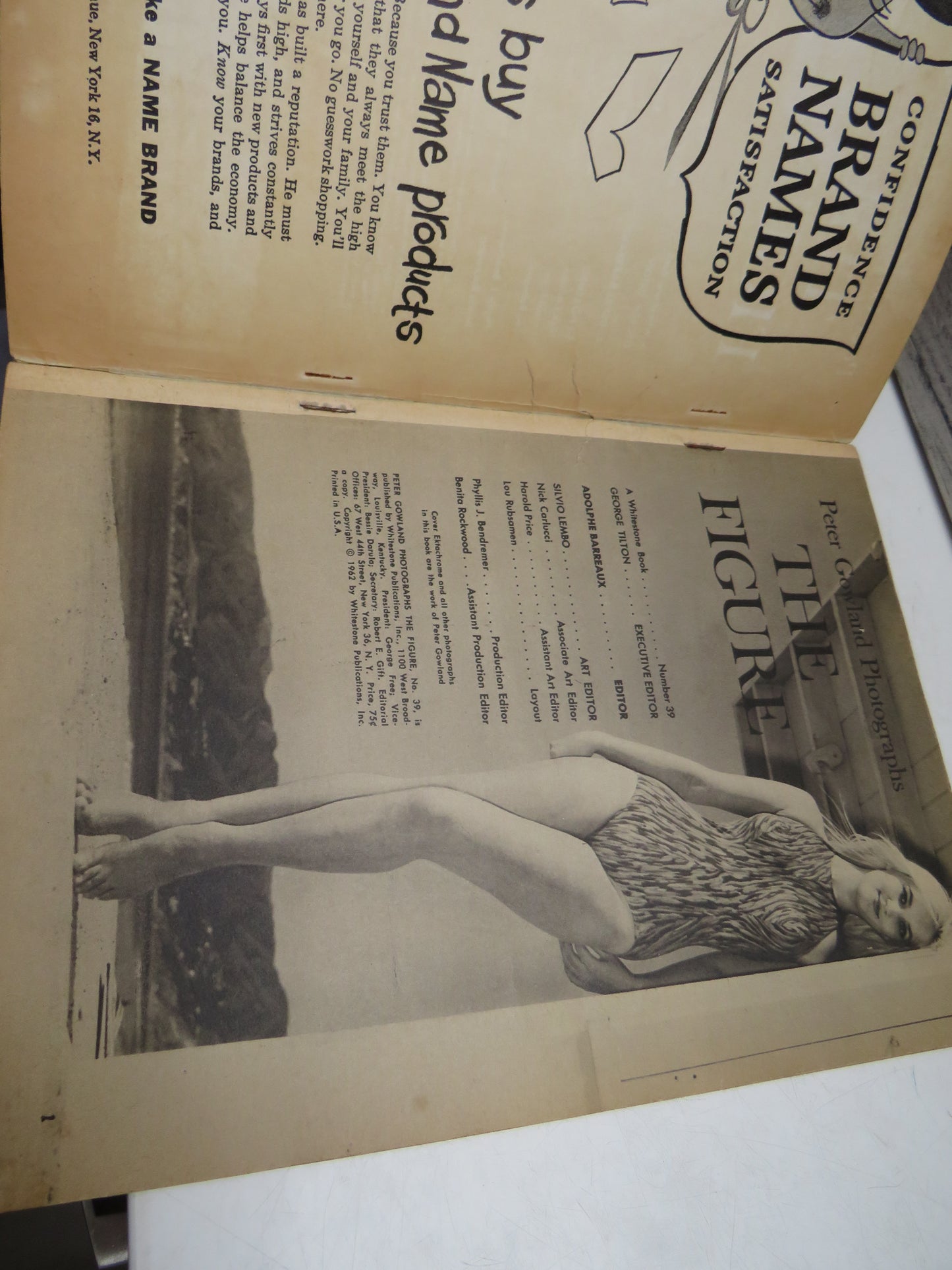 Peter Gowland Photographs, The Figure by Peter Gowland (Photography Book, 1962)