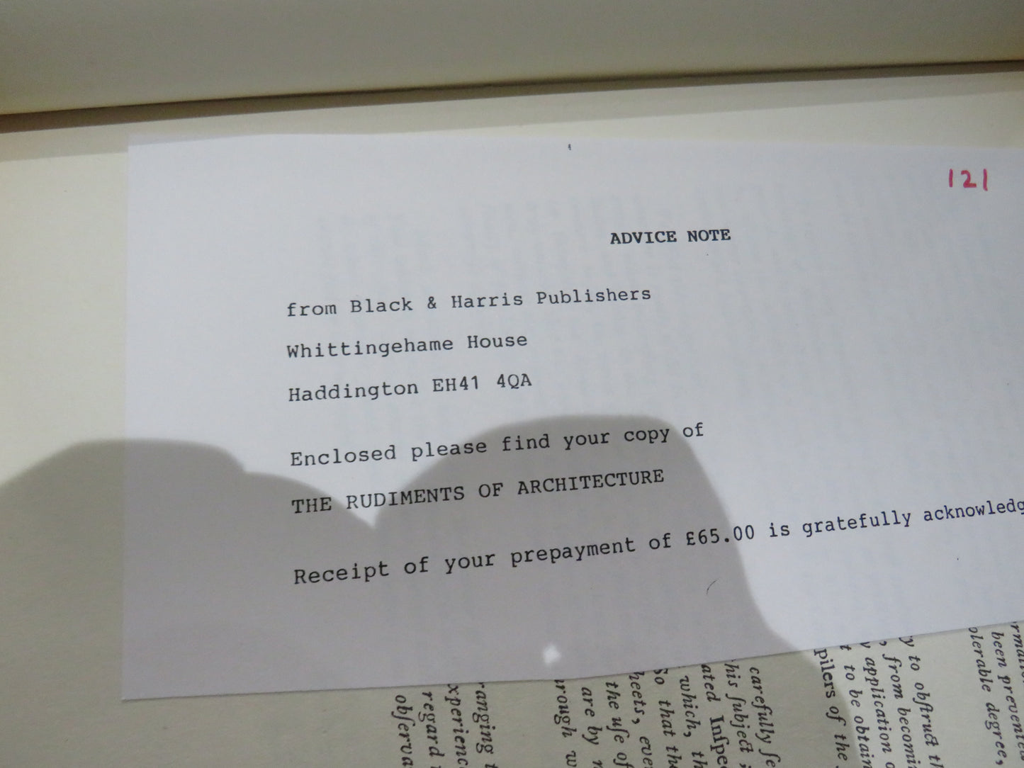 The Rudiments of Architecture: Or, The Young Workman's Instructor 1992 Edition