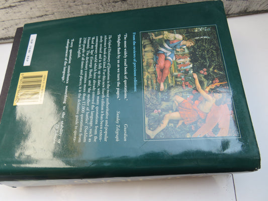 The Oxford Dictionary of Quotations Fourth Edition Edited By Angela Partington 1992